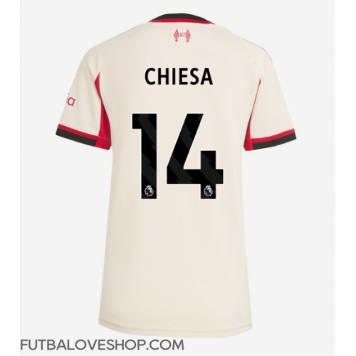 Dres Liverpool Federico Chiesa #14 Preč pre Ženy 2025-26 Krátky Rukáv